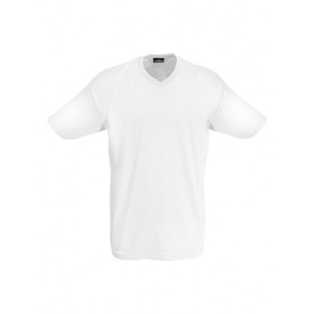 Switcher T-Shirt mit V-Ausschnitt, 100% BW