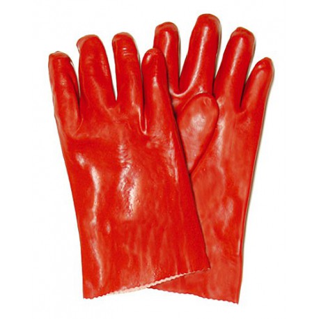 Robuster PVC-Handschuh, Baumwollfutter
