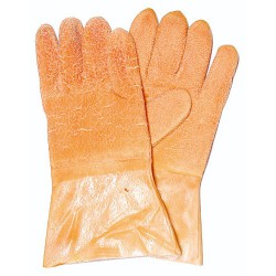 Naturgummi-Handschuh, abriebfester Natur-Latex, moltoniertes ...