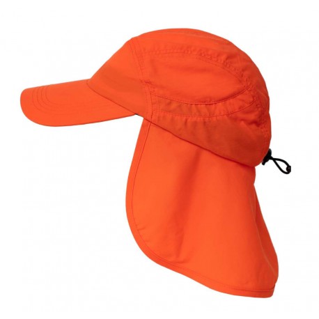 UV HEAD Cap Neck Guard orange