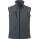 Gilet Softshell Hommes, coupe-vent
