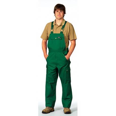 STRONG Pantalon à bavette en 60% coton/40% polyester, ...