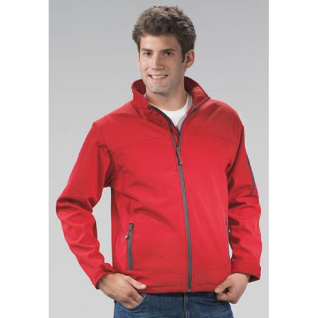 Hommes Veste en Soft Shell, repoussant le vent et l’eau. 2 poc…