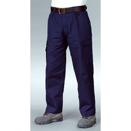 Pantalon pour le travail et les loisirs en 100% coton, ...